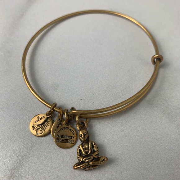 Alex and Ani Buddha Bracelet - Picture 1 of 2
